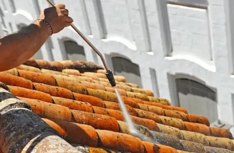 Nettoyage de toitures - Vezins